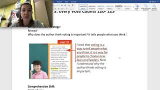 Unit 2 Week 3 Every Vote Counts Grade 3