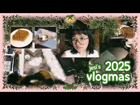 VLOGMAS 2025 EP 5 🎄🐝 | gift ideas and wrapping, commuting, going to a cafe
