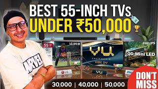 Best 55 Inch 4K TV in India 2026 Under ₹50,000 🔥 Best 55 Inch TV in India 2026 🔥 Best TV 2026