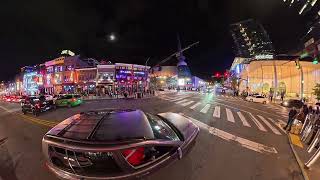 Cruising Broadway Nashville at Night 2025