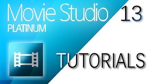 Sony Movie Studio 13 (Platinum/Suite) - How to Add Text and Credit Rolls