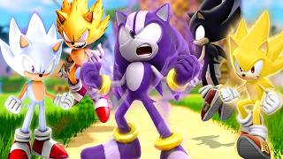 Transforming Into Every Version Of Sonic In Roblox!!
