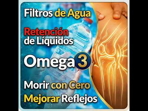 Filtros de Agua, Retención de Líquidos, Omega 3, Morir con Cero, Mejorar Reflejos
