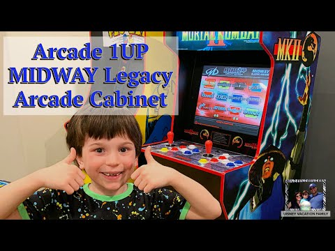 Arcade1Up MIDWAY LEGACY Arcade Cabinet MORTAL KOMBAT from Disney Vacation Family