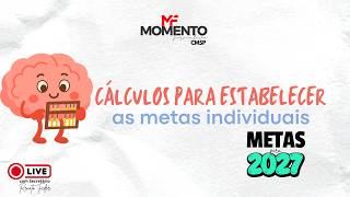 Cálculo para estabelecer as metas individuais para 2027 (Bonificação por resultados) - Live CMSP