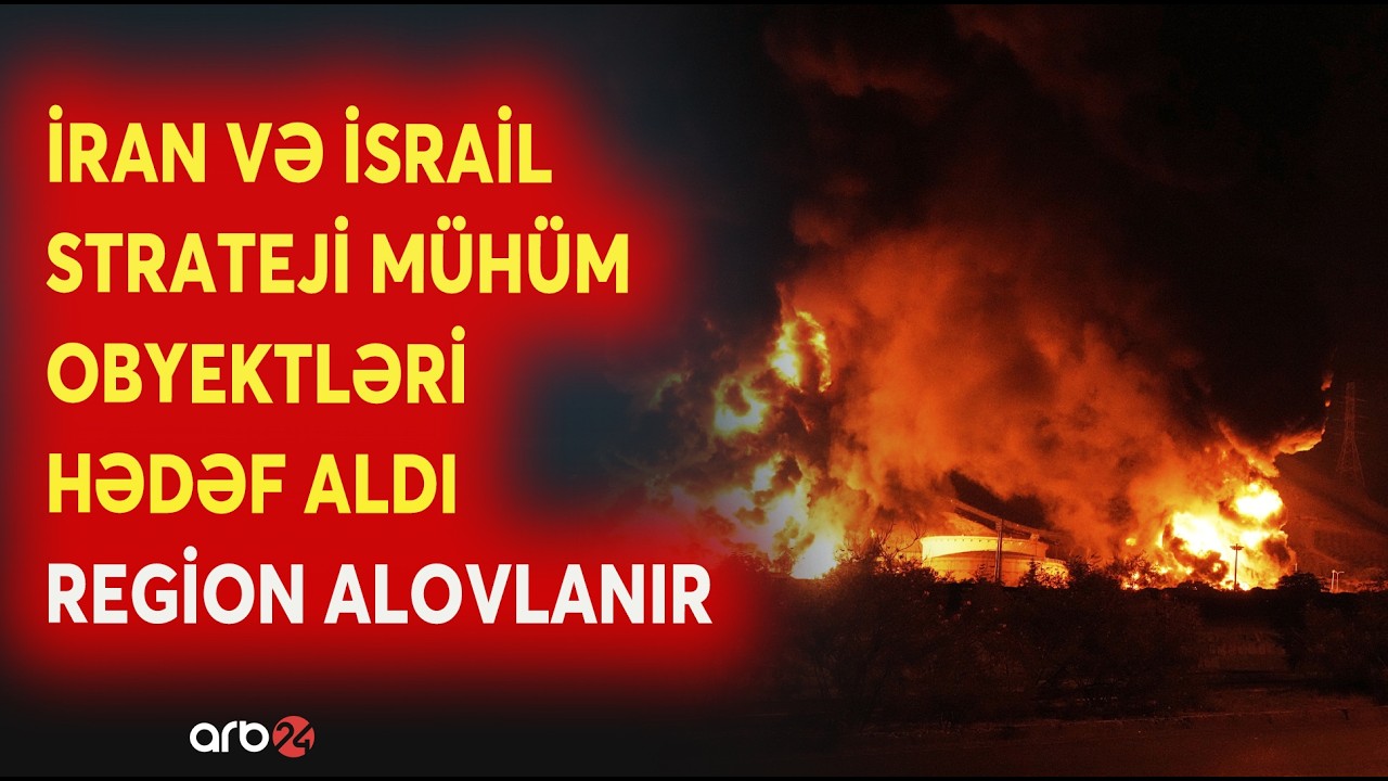 İran ABŞ və İsraildə STRATEJİ OBYEKTLƏRİ HƏDƏF ALDI! - GƏRGİNLİK davam edir - Ekspertdən analiz