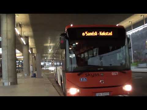 Как найти автобус на Сотру в аэропорту Бергена. Схема маршрута и расписание