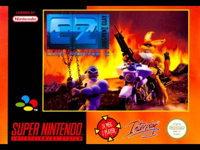 SNES Clay Fighter 2 海外 スーパーファミコン Super Nintendo Snes 16 bit Clay Fighter 2 Judgment Clay