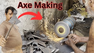 Axe making | How axes are made | Forging Axes Massively by poor blacksmiths | Forged in Fire