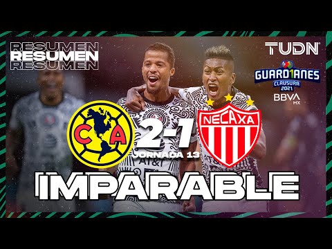 Resumen y goles | América 2-1 Necaxa | Torneo Guard1anes 2021 BBVA MX J13 | TUDN