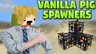 Minecraft Pig Spawners In Vanilla Survival! (No Mods/Commands)