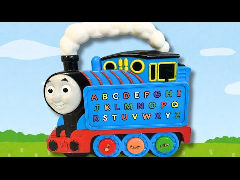 Thomas The Train Sounds and Buttons Letters Toy Playset Learning Video ...