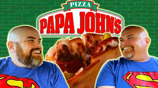HOW GOOD IS PAPA JOHN'S ALL NEW ITALIAN PAPADIA? LET'S FIND OUT! Food Review
