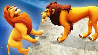 The Lion King Characters' Longest Pipe Jump Ever in GTA 5!