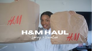 H&M try on haul: new in spring & vacation 2024
