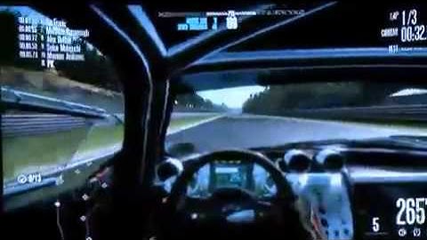 NFS Shift: Pagani Zonda R PC Gameplay on Spa-Francorchamps