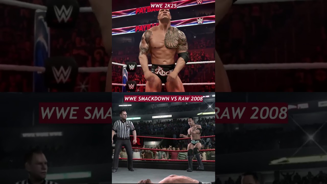 People’s Elbow Evolution: WWE 2K25 vs SVR 2008 🔥💪 