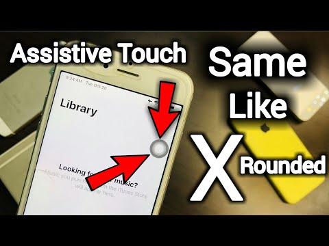 How do you get the Assistive Touch circle?