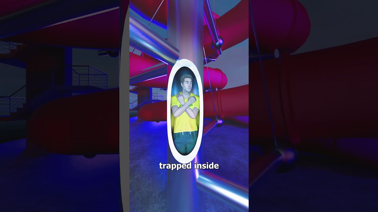 Man Dies Stuck In Water Slide 