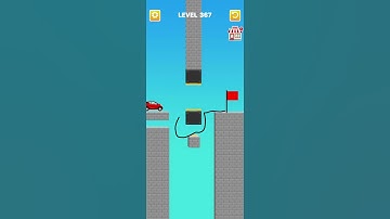 Draw Bridge puzzle level 367 #games #bridge #gameplay #gaming #drawing #shortvideo #shorts #short