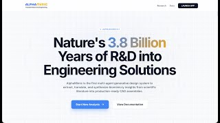 Alpha Mimic | Gemini 3 Multi-Agent Biomimicry Pipeline (3-Minute Demo)