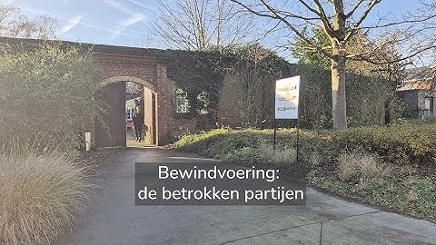Bewindvoering: actoren in een bewindvoeringsdossier