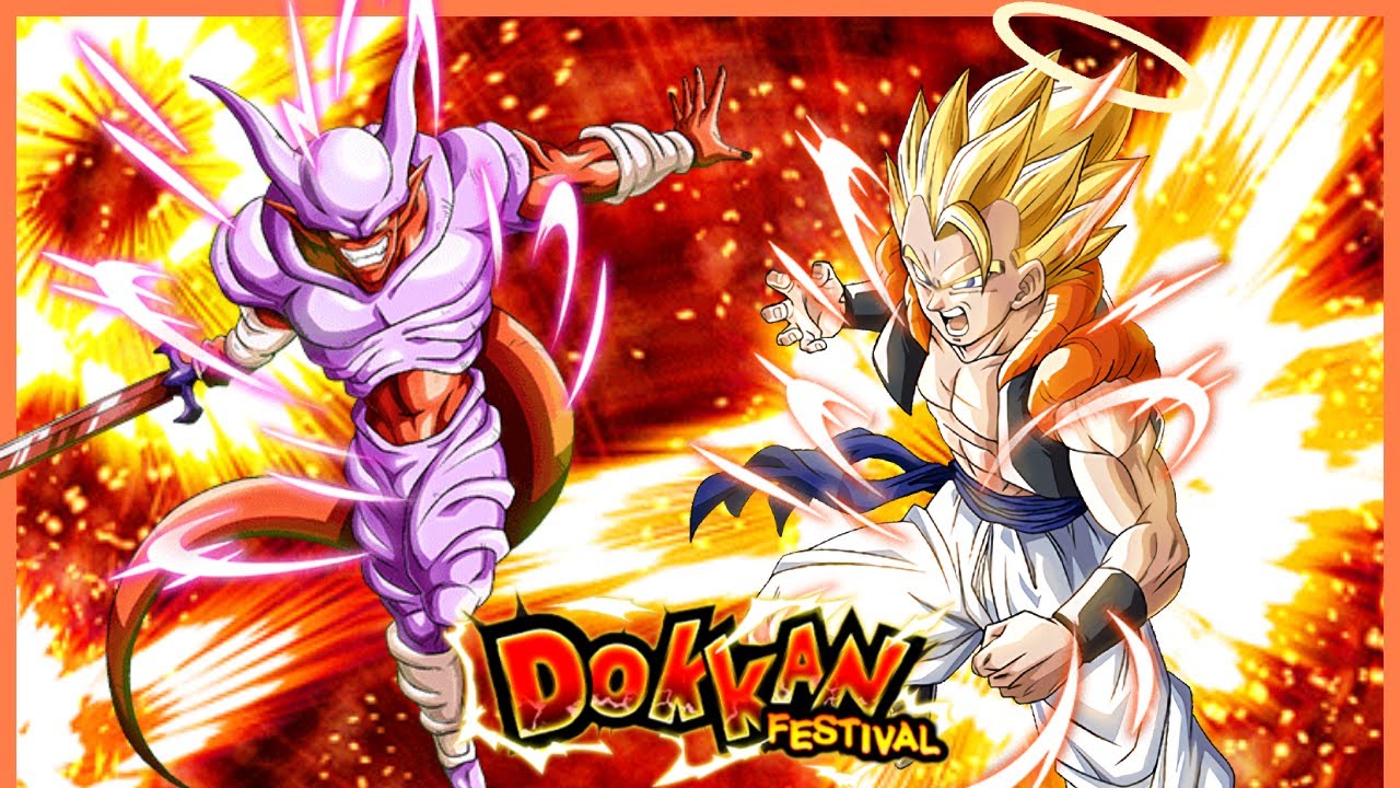 Dokkan festival STR Super Gogeta and INT Super Janemba (2016 - 2017)