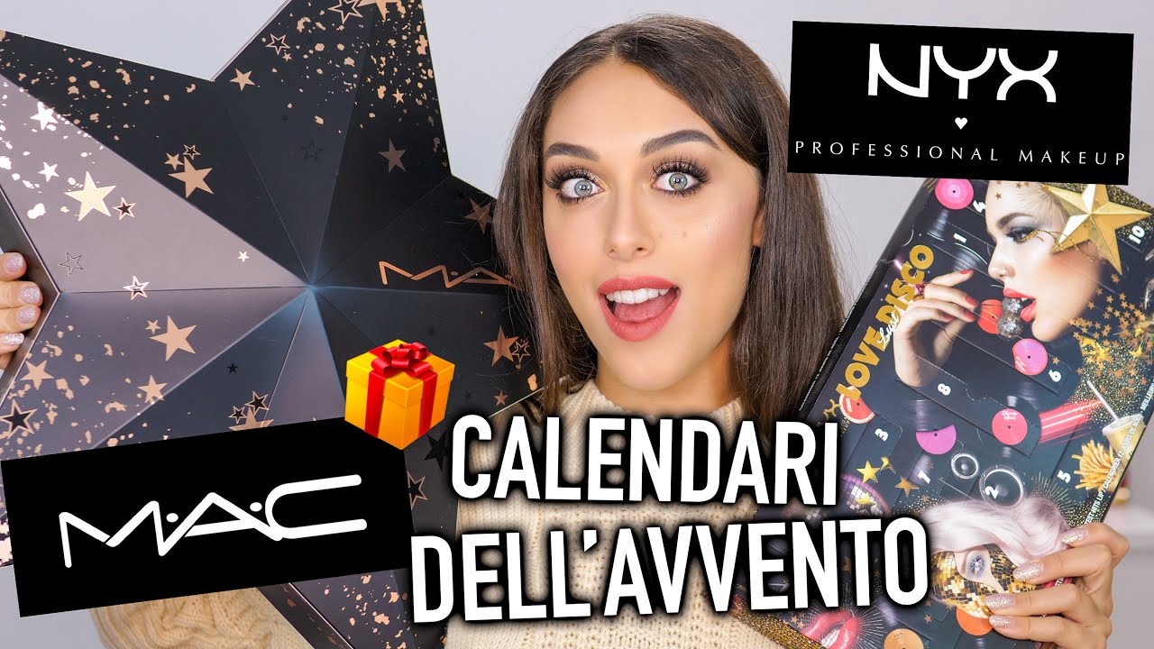 🎁CALENDARIO DELL'AVVENTO MAC E NYX 2019!! FINALMENTE 😍