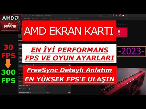 AMD EKRAN KARTI FPS ARTTIRMA 2023 | DETAYLI BÜTÜN AYARLAR