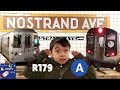 MTA Subway Train Ride On NEW R179 A SUBWAY Train To Jay Street Metrotech