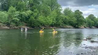 A Peaceful Kayak Trip on The Caney Fork River with Canoe the Caney