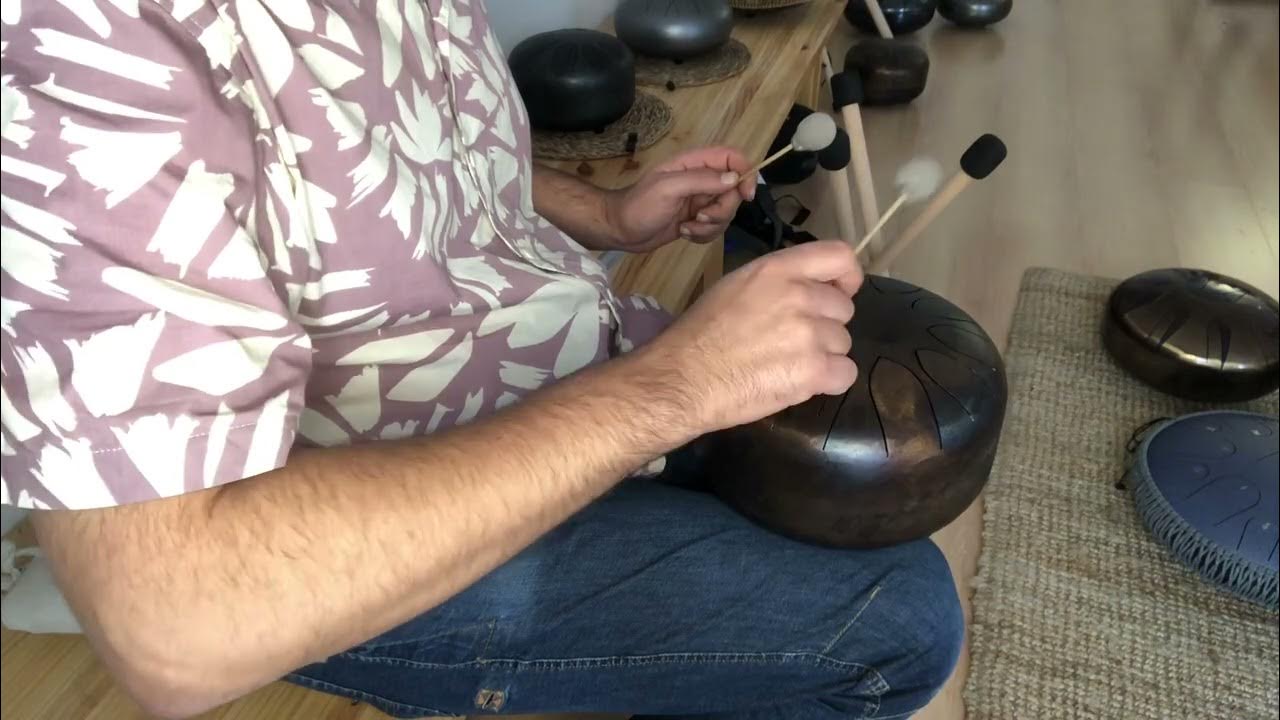 5° different tongue drums in a row of videos ( handmade Gutank tongue