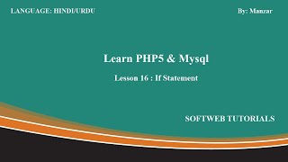 If Statement in php | PHP tutorial in hindi