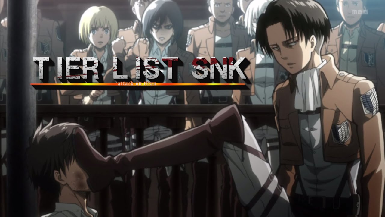 TIER LIST SNK YouTube tier-list-snk-youtube