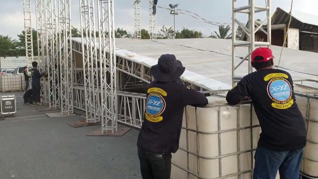 X-YE เวทีคอนเสิร์ต เวทีอลูมิเนียม ทรัชอลูมิเนียม 0817056687