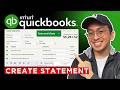 How to Create and Send Customer Statements in QuickBooks Online (QBO 2026)