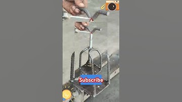 Very simple idea of making pipe wrench at home  #creativetools #homemadetools #shorts #lifetools