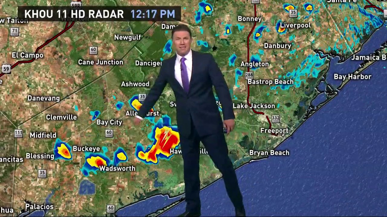 Scattered storms expected Thursday afternoon - YouTube