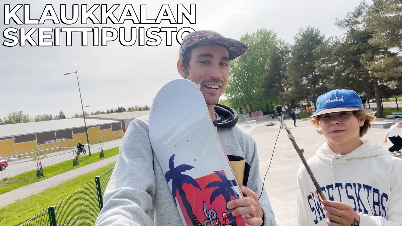 Lähtisitkö skeittaamaan olympialaisiin? | KLAUKKALAN SKEITTIPUISTO | Skeittipuistot Suomessa