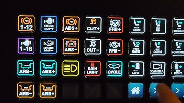 Initial Streamdeck Sim Racing Button Box