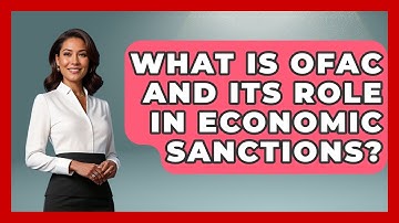 What Is OFAC And Its Role In Economic Sanctions? - America First Democrats