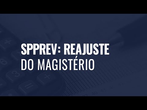 SPPrev esclarece reajuste do magistério