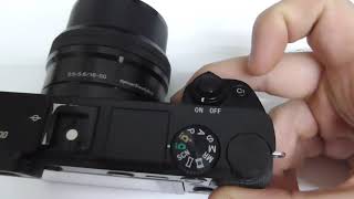 Sony A6000: How to Power ON/OFF, How to capture Photo/Video (Basic Tutorial)