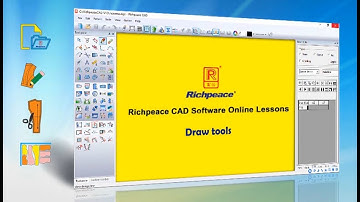 Richpeace Embroidery CAD Software Online Lessons Tip of the day-Draw tools