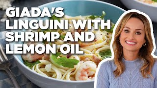 How to Make Giada's Linguini with Shrimp and Lemon Oil | Everyday Italian | Food Network