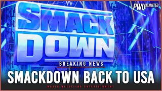 𝘽𝙍𝙀𝘼𝙆𝙄𝙉𝙂 𝙉𝙀𝙒𝙎: Smackdown Officially Moving To The USA Network In 2024, Plus Specials On NBC