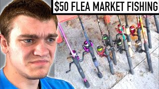 $50 FLEA MARKET Fishing Challenge!