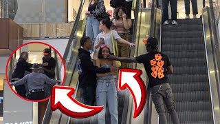 GRABBING STRANGERS CHEEKS ON THE ESCALATOR *HOUSTON EDITION*