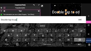 how do i make a 3d particle room in node video