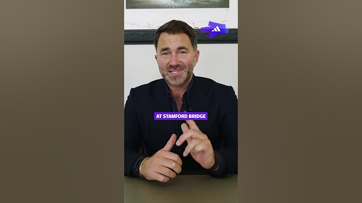 Eddie Hearn Lines Up For England At Soccer Aid On June 9 ⚽️👊
